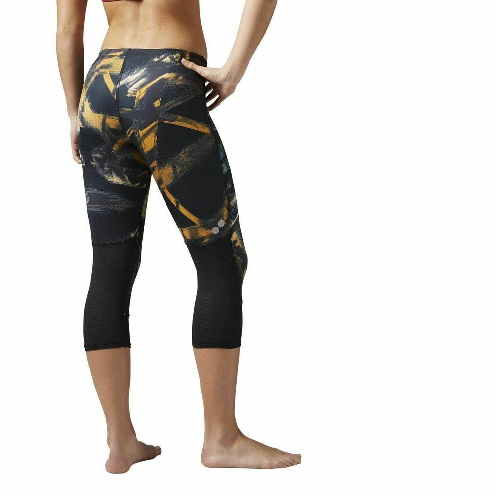 [B47110] Womens Reebok Running Essentials Capri