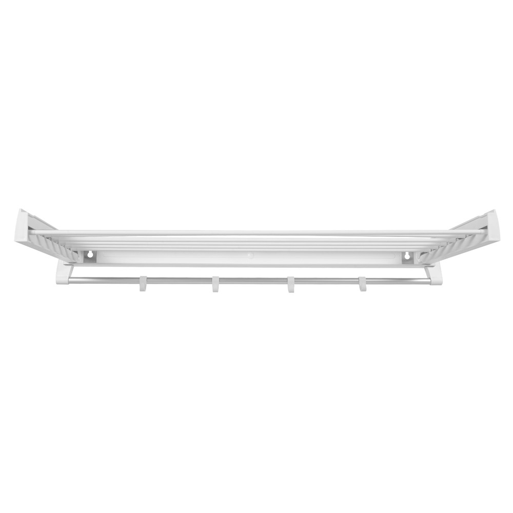 Wall-mounted Laundry Clothes Storage Dryer Hanger Retractable Drying Rack