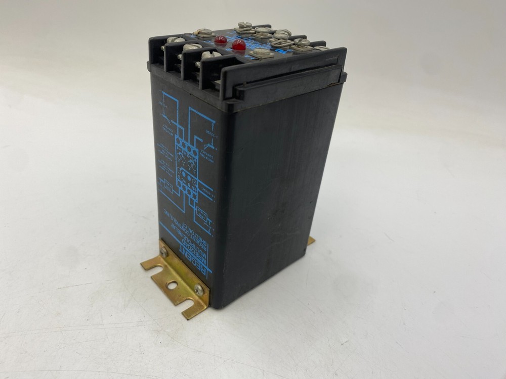Regent Controls MR612D4D Solid State Multipole Relay Black 1 AMP 3-32VDC Used