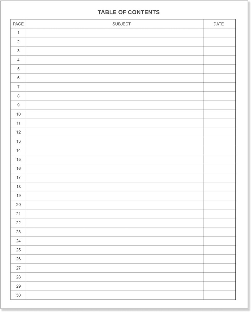 Lab Notebook/Laboratory Notebook - (.25" Grid Format), Laboratory Notebook Quad
