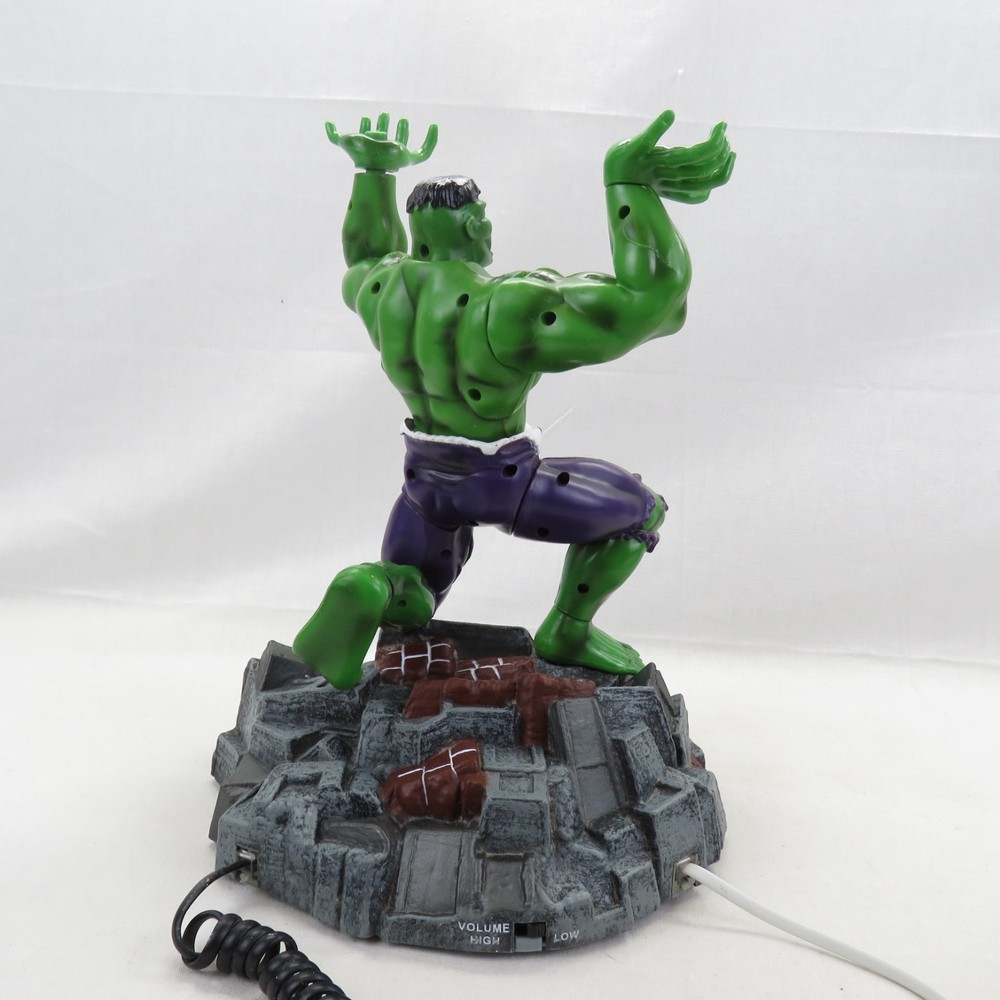 Marvel's Incredible Hulk Landline Telephone 2003 AS-IS Display