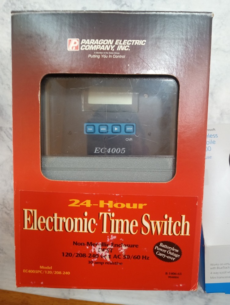 PARAGON ELECTRONIC TIME CONTROL EC4005 NEW