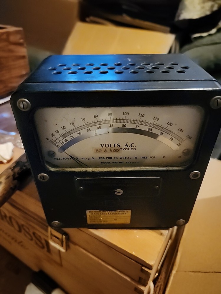Weston  Volt Meter Model 433