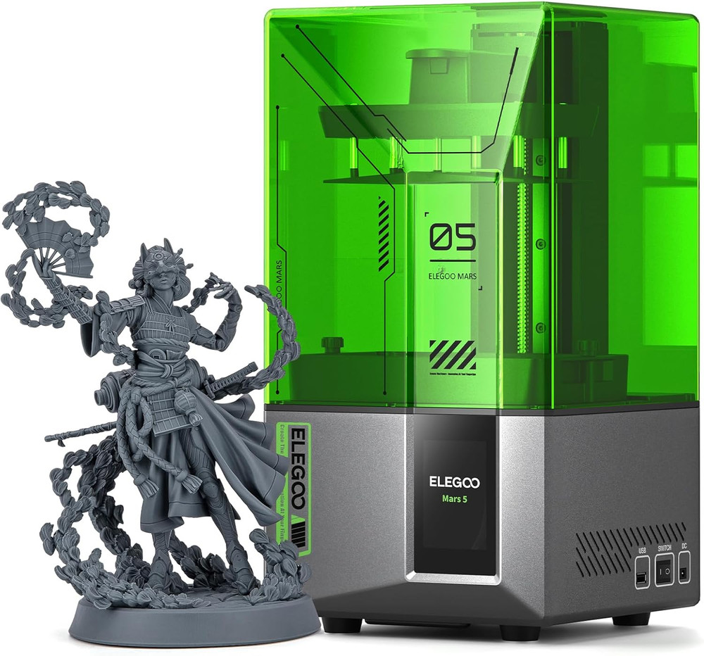 Mars 5 MSLA Resin 3D Printer, Smart Mechanical Sensor, Intelligent Automatic Lev