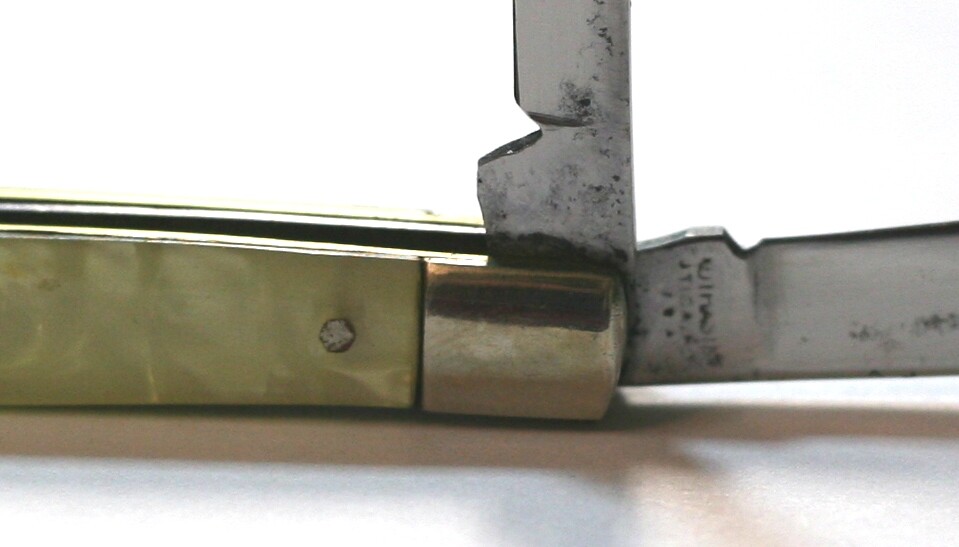 Vintage Unknown Knife 2 Blade USA