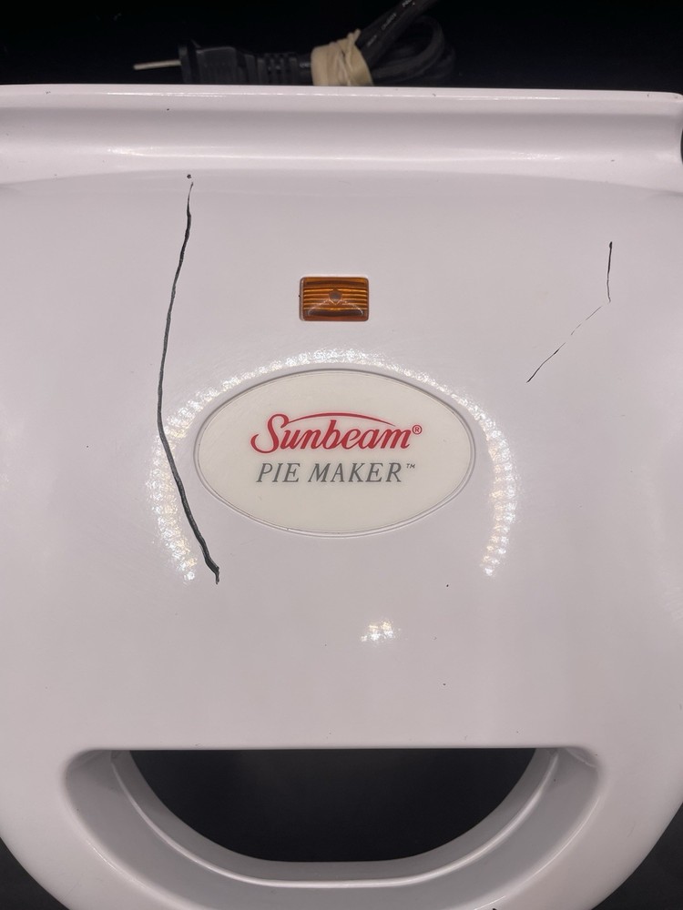 Sunbeam Pie Maker Model 4805 Vintage Tested