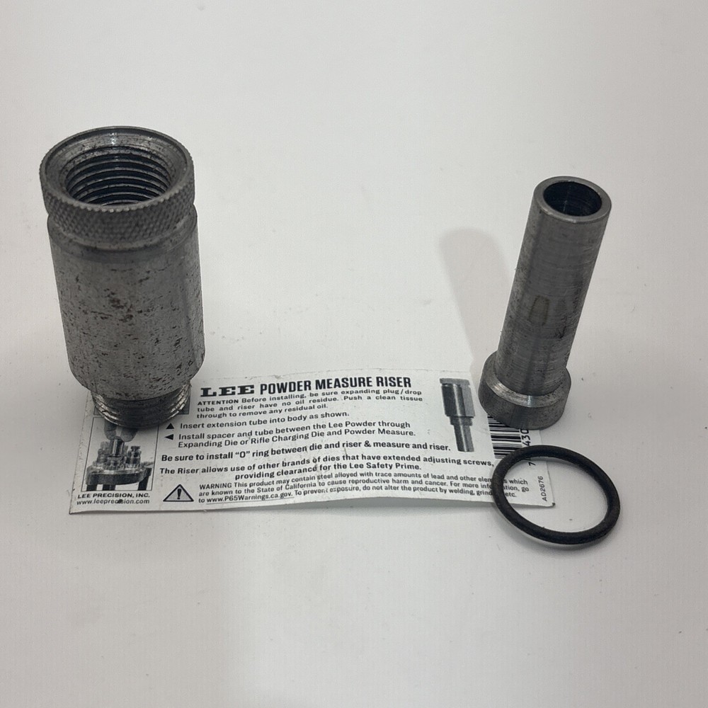 Lee Reloading Auto Disk Powder Measure Riser 114080