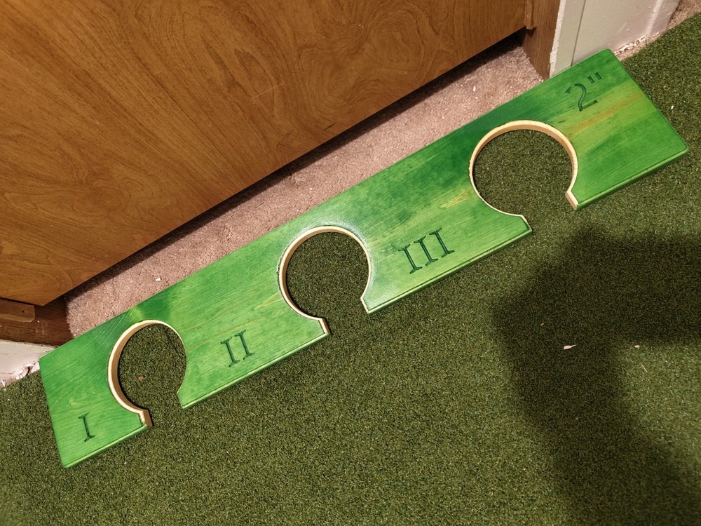 3 Hole Putting Board Game/Trainer