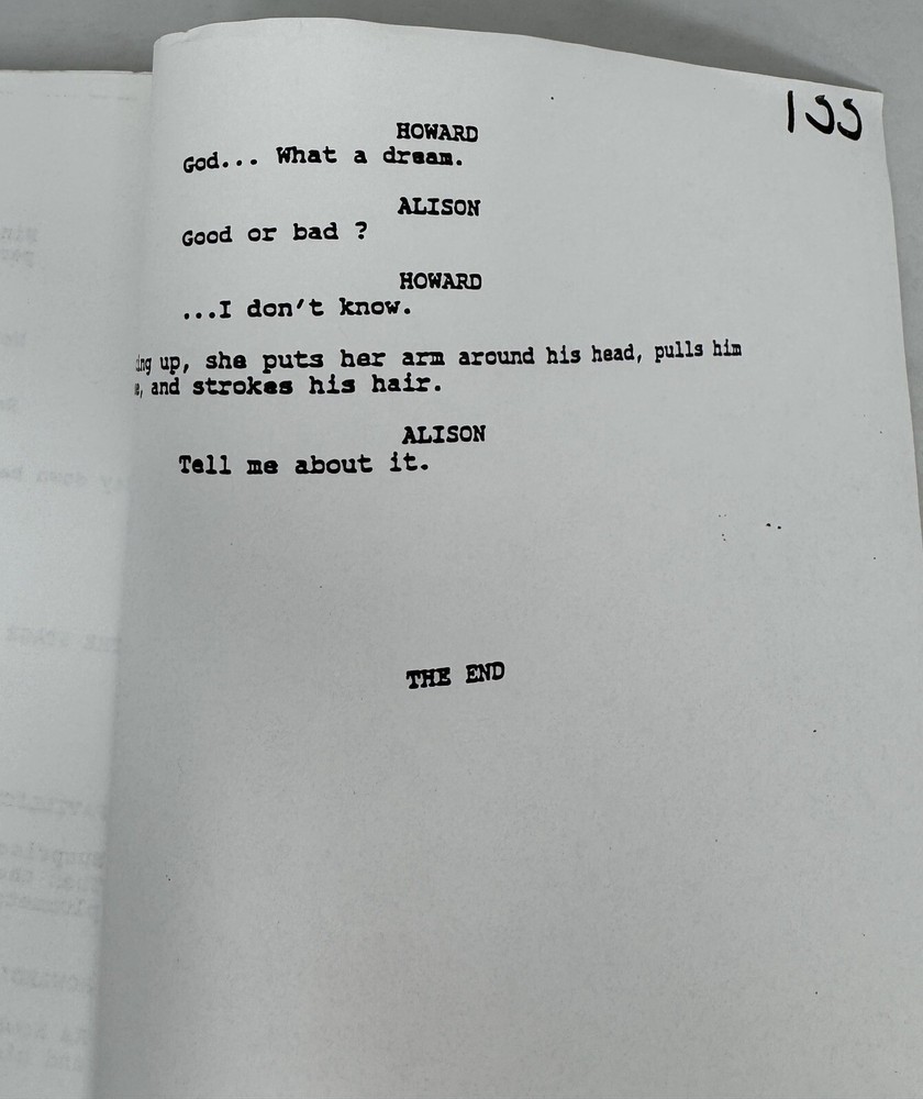 HOWARD STERN’S PRIVATE PARTS SCREENPLAY SCRIPT VERY RARE!