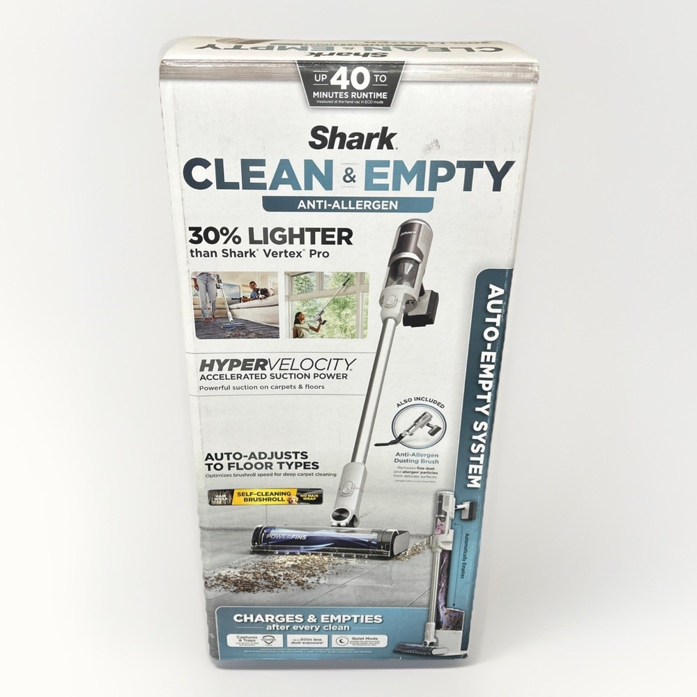 Shark Clean & Empty Anti-Allergen Cordless Stick Vacuum & Auto-Empty System