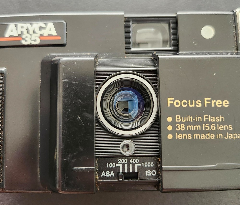 Aryca 35 35mm Camera Point & Shoot Good, Tested