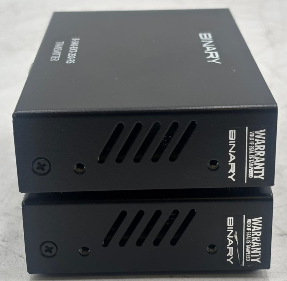 Lot of 2 Binary B-540-EXT-230-RS HDMI Transmitter