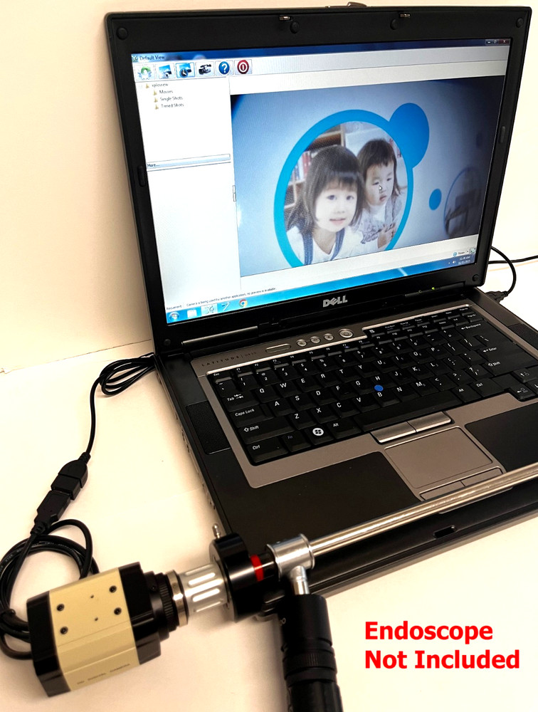 Rigid Endoscope HD 4K 8MP USB Video Camera Head+Coupler+Light Source+PC; K.Storz