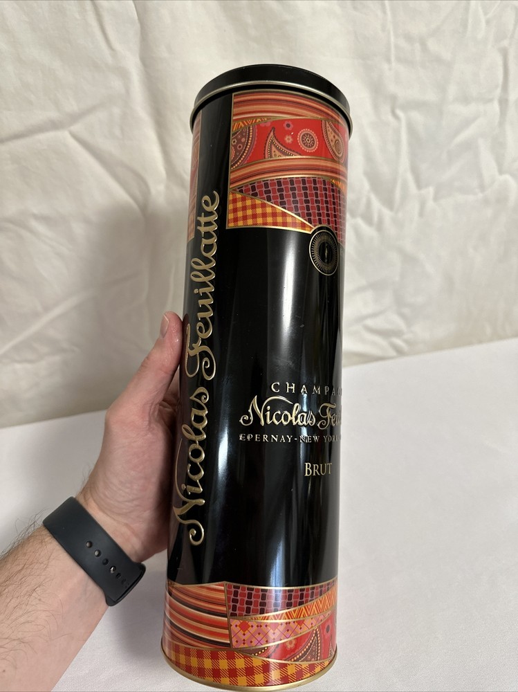 Nicolas Feuillatte Champagne Limited Edition Empty Tin Container