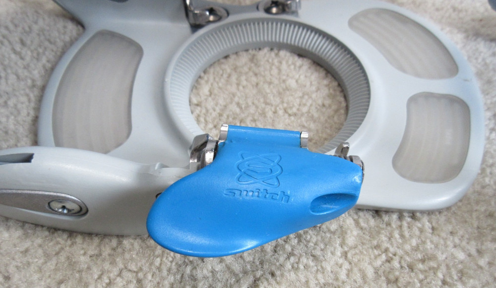Switch Step-In X-Type Blue Snowboard Bindings Size Medium Made In Italy