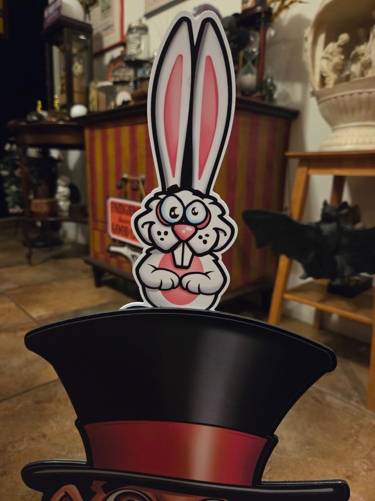 Mr. Marvello & the Baffling Bunny by Wolf's Magic Tricks Ventriloquist Puppet