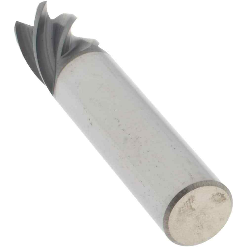 Accupro 1/2" Diam 5 Flute Single End Solid Carbide 0.03" Corner Radius End Mi...