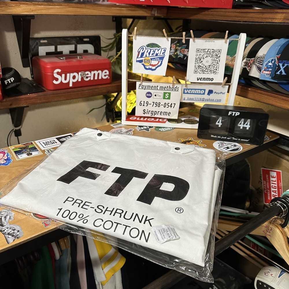 FTP t shirt label laundry basket