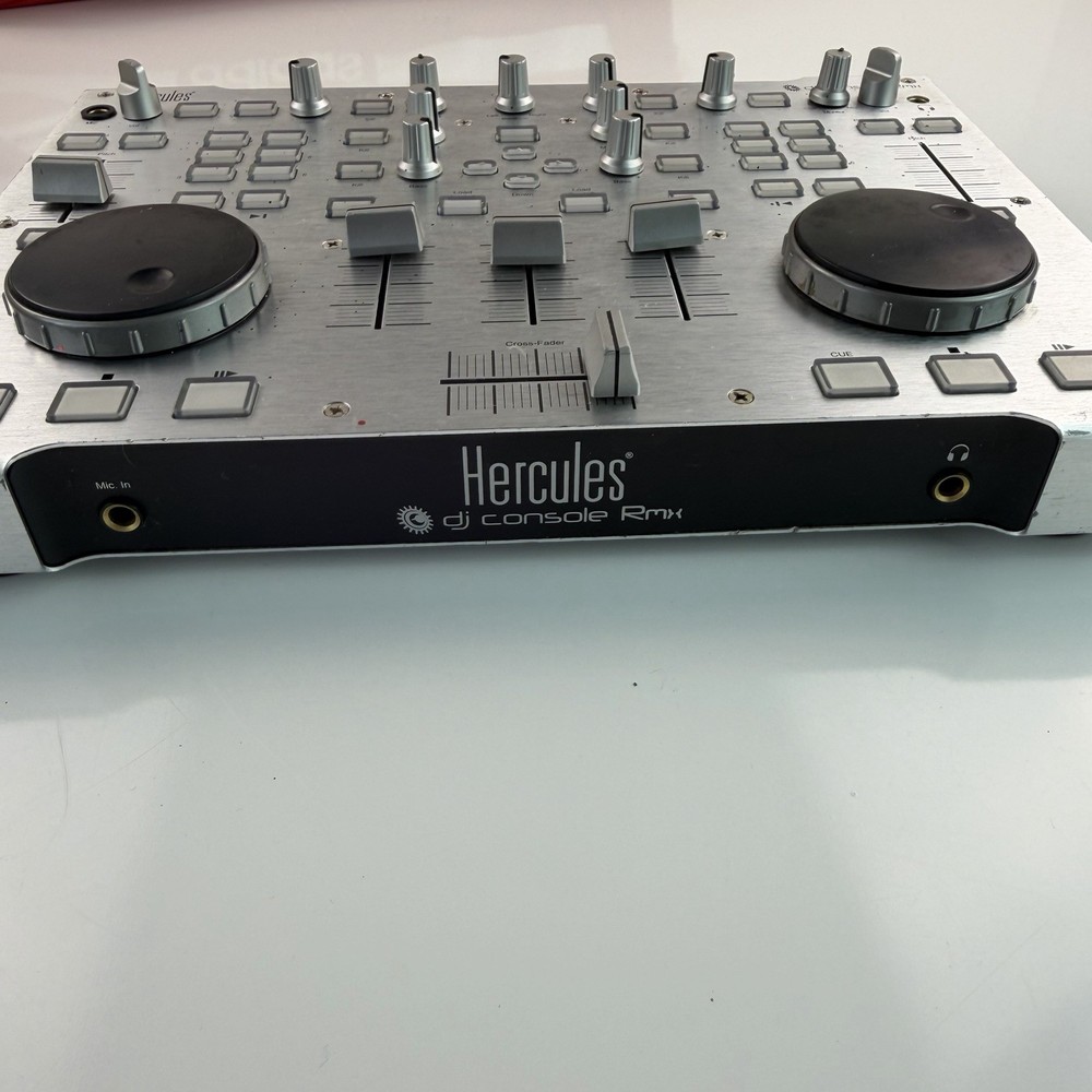 Working Hercules Dj Console Rmx Dj Controller 4-in/4-out Audio Interface