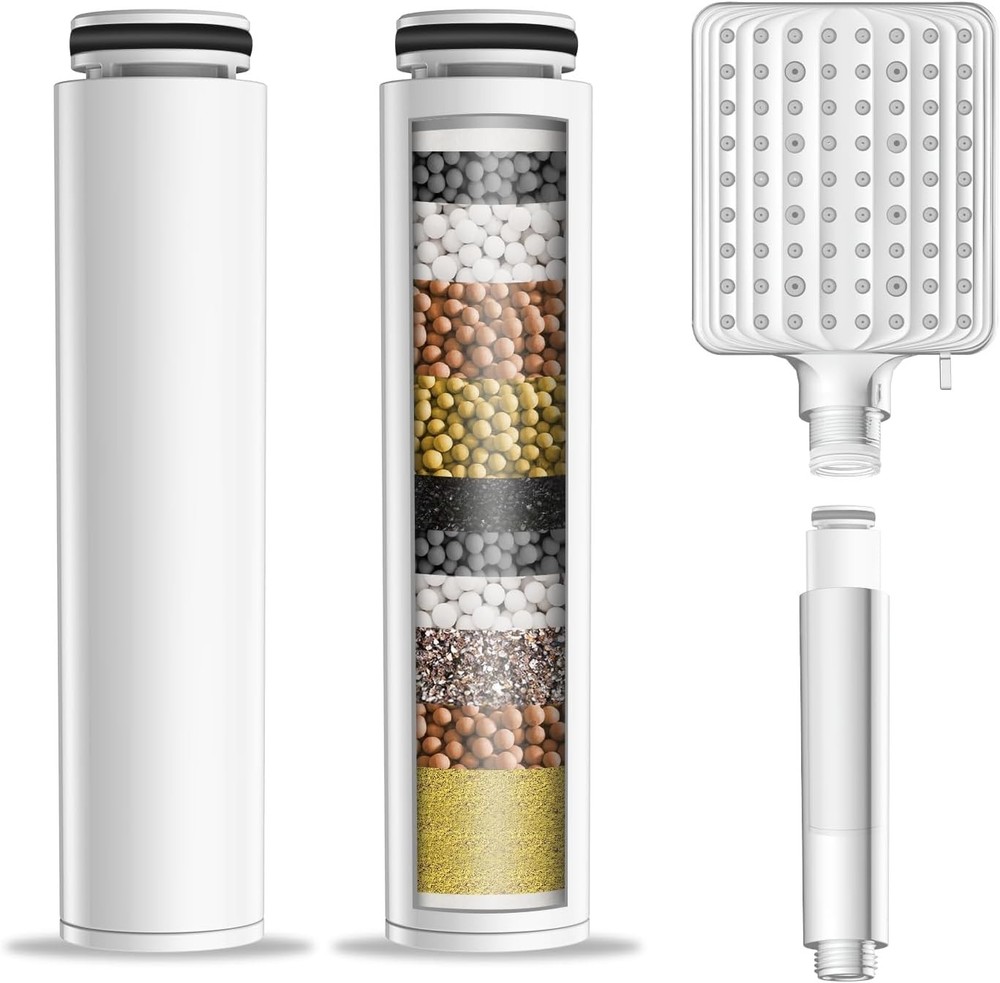 MakeFit Shower Head Filter for Handheld Head, 2 Pack 2 Pack, 2-PACK