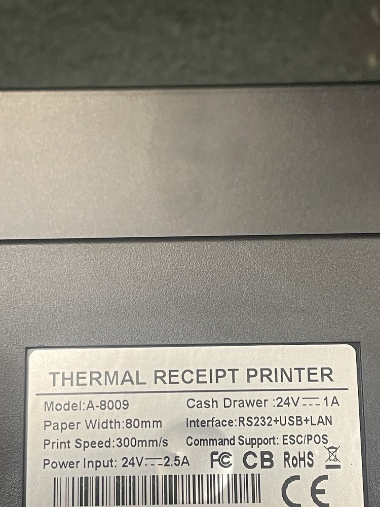 HonorPos A-8009 Thermal USB 80mm Thermal Receipt Printer