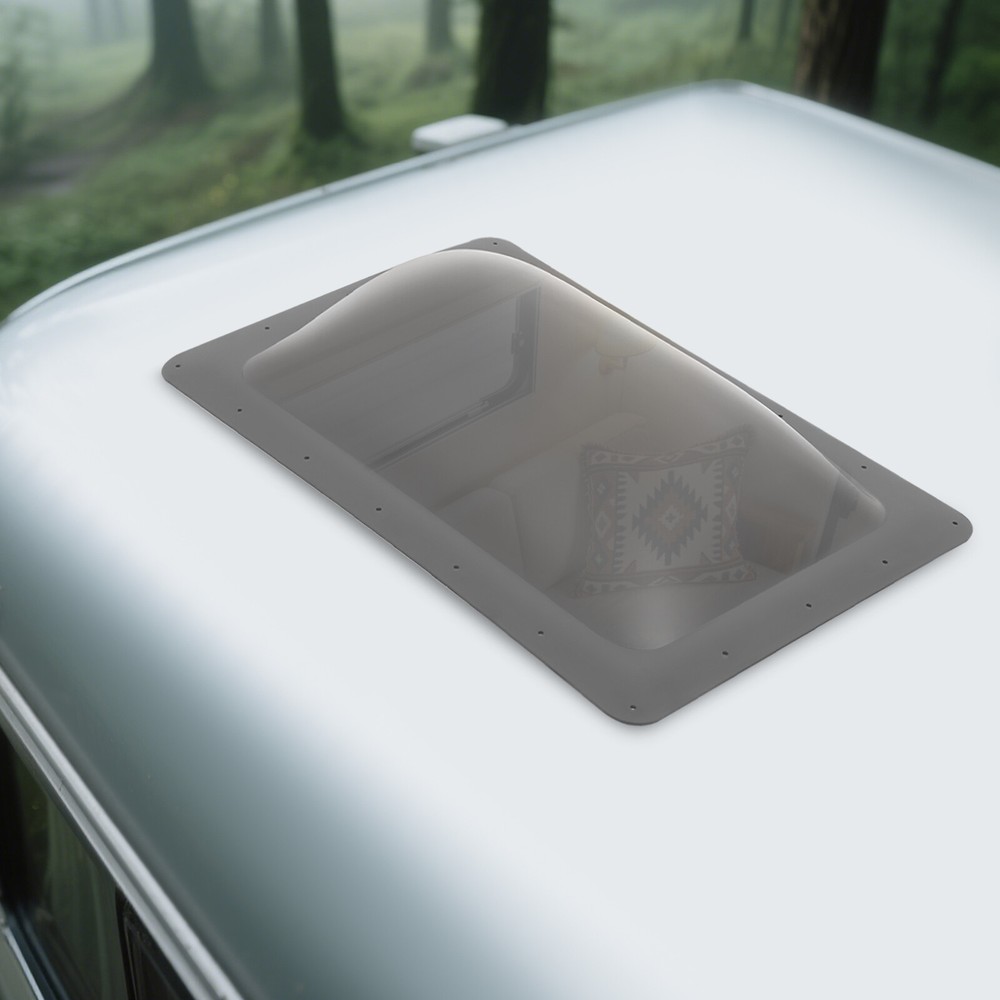 RV Skylight Outer Dome, RV Skylight Fits, Camper Skylight Clear Black Skylight