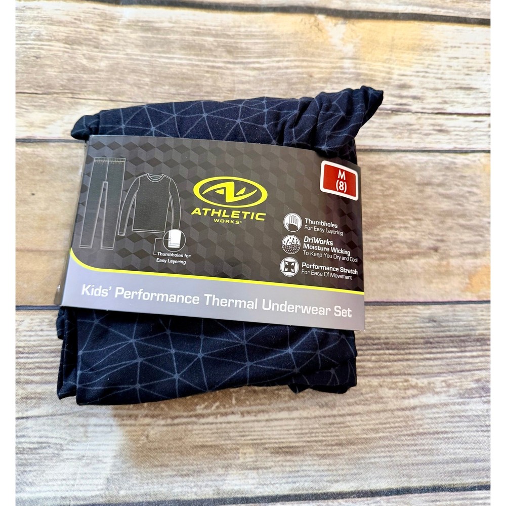 NEW 2 PIECE BASELAYER-SIZE 8