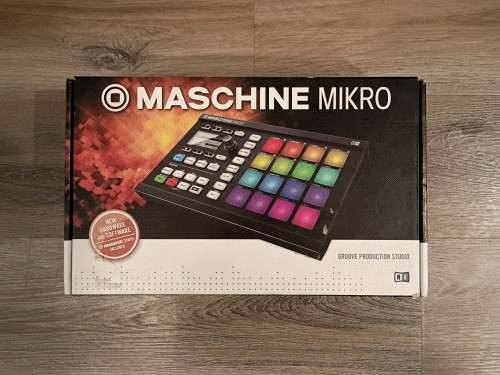 MASCHINE MIKRO Controller MK2 Native Instruments Black TESTED WORKING COMPLETE