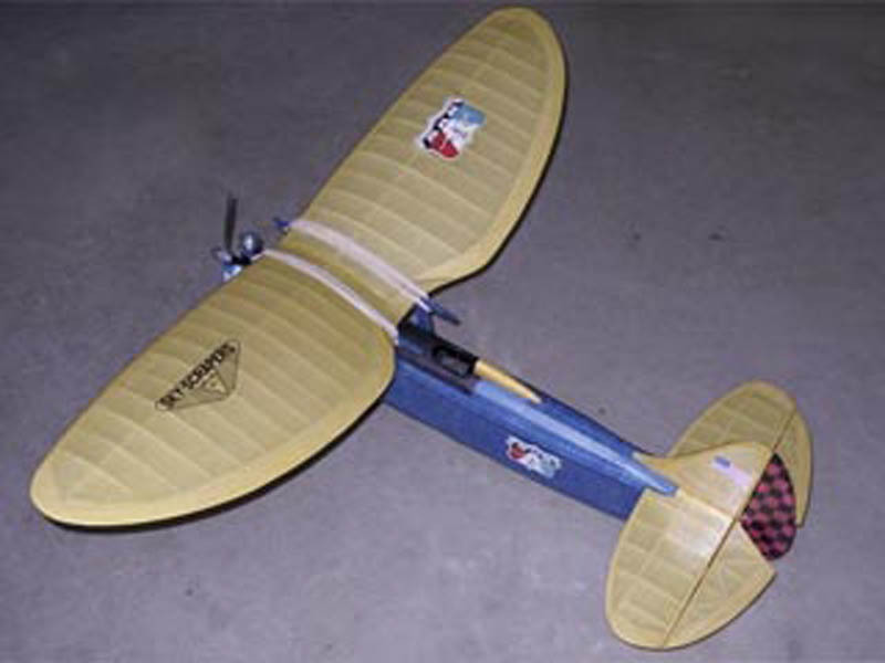 Model Airplane Plans (FF): Tornado  Old Time 30" Class A (1946) by Paul Plecan