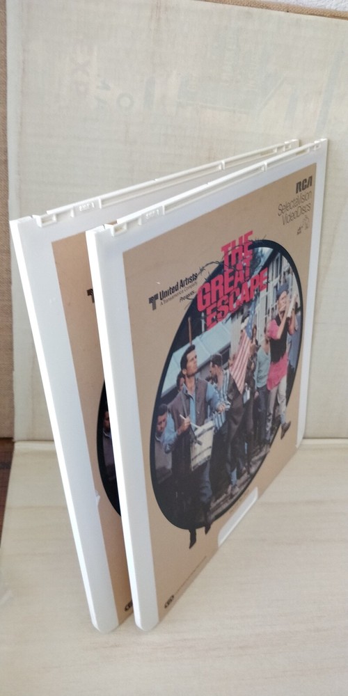 The Great Escape -- CED Videodisc Selectavision -- Excellent condition