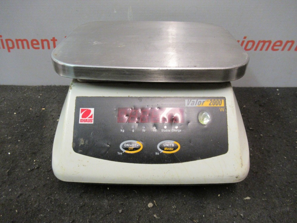 Ohaus V21PW15 Valor 2000 Water Resistant Precision Scale Portioning Dual Display