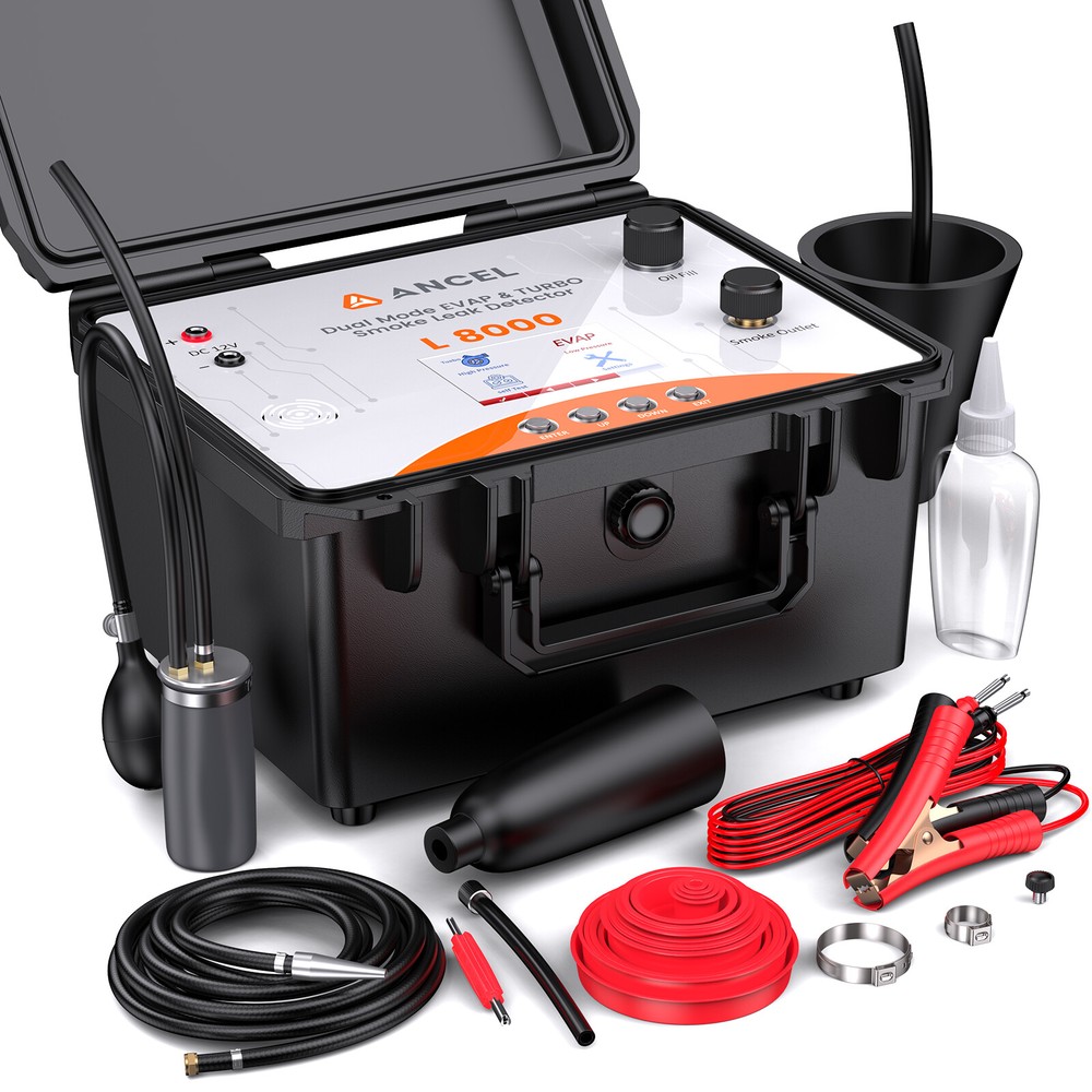 Car Leak Detector Dual Mode Leak Diagnostic Tool for EVAP & Turbo System Testing