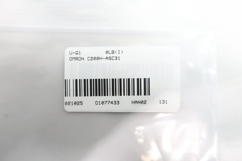 Omron C200H-ASC31 Ascii Unit Module