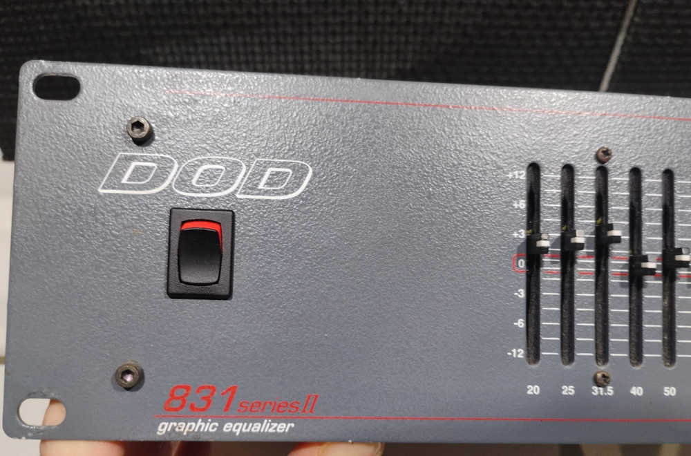 DOD 831 Series II Graphic Equalizer Mono EQ Analog