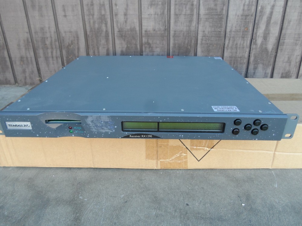 Tandberg ProMPEG IP Input unit HD/SD Receiver Decoder CA AllLicenseEnabled