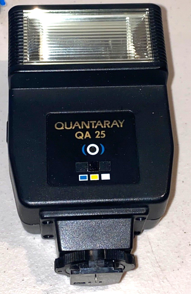 Quantaray QA 25 Computerized Automatic Flash Unit in Box