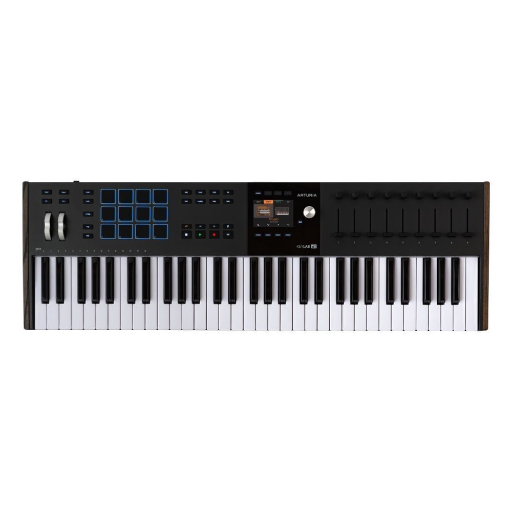 Arturia KeyLab Mk3 61 Keyboard MIDI Controller DAW Integration (Black)
