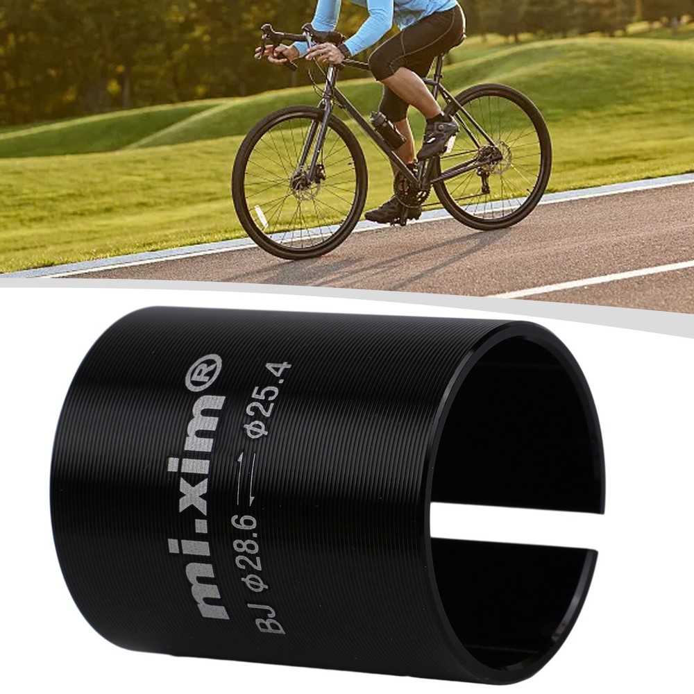 Variable ring MTB Adapter 28.6-25.4mm Front fork Conversion Stem Reducer