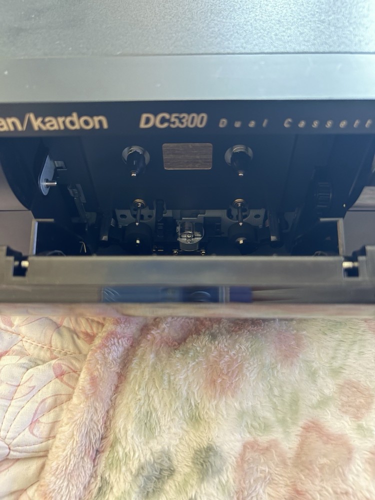 Harman Kardon DC5300 Dual Cassette Deck Player Recorder Tested Working