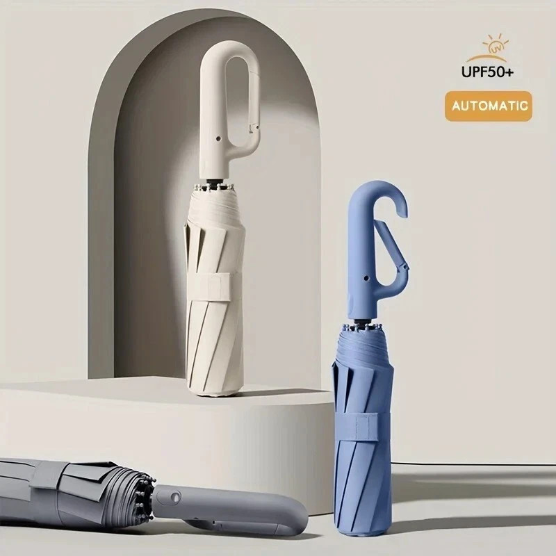 Umbrella windproof folding automatic compact anti-uv auto sun/rain for men.