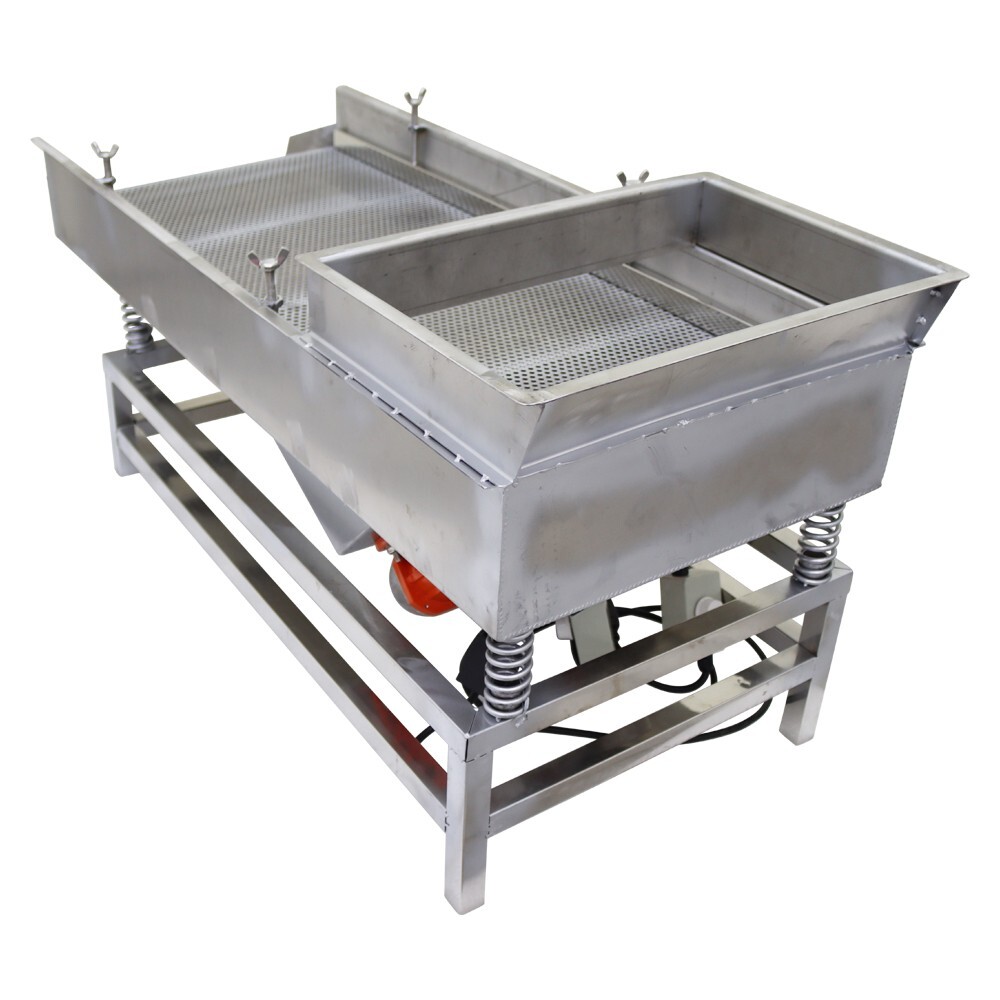 Easy Operation 110V Full Stainless Steel Electric Linear Vibrating Screen 5mm