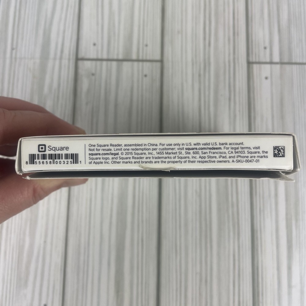 Square Credit Card Reader For iPhone/Android 3.5mm Headphone Jack Connector