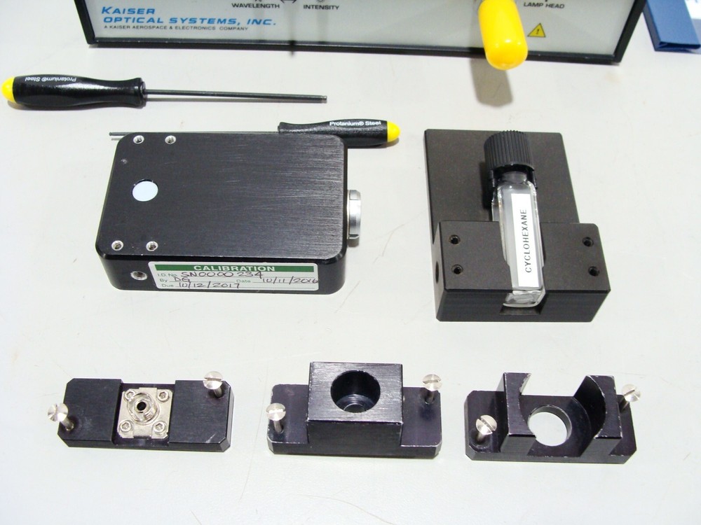 Kaiser / Endress HoloLab RAMAN Spectrometer Microscope Calibration Accessory