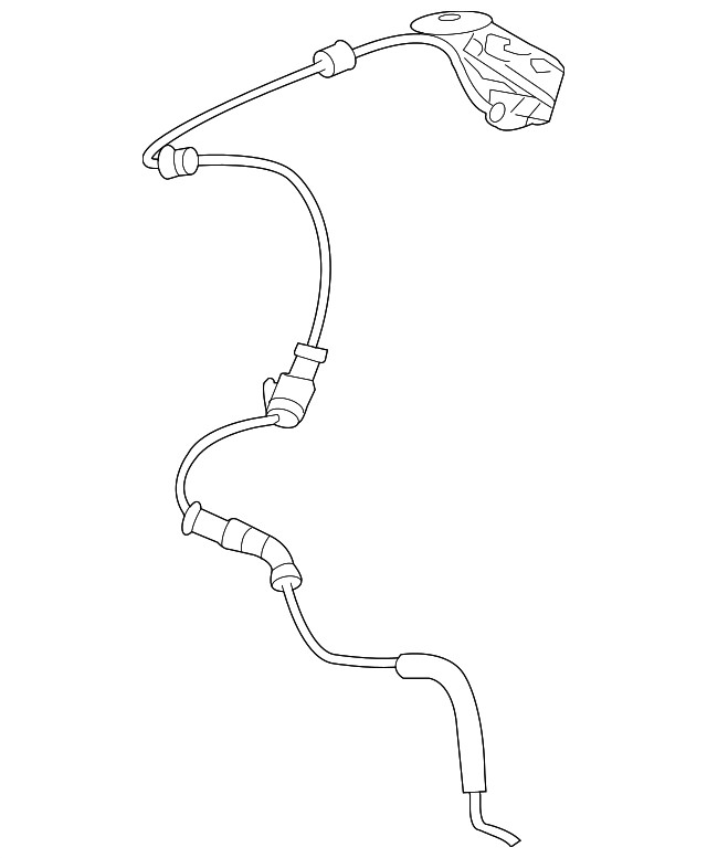 Genuine GM Front Wheel Speed Sensor 84070322