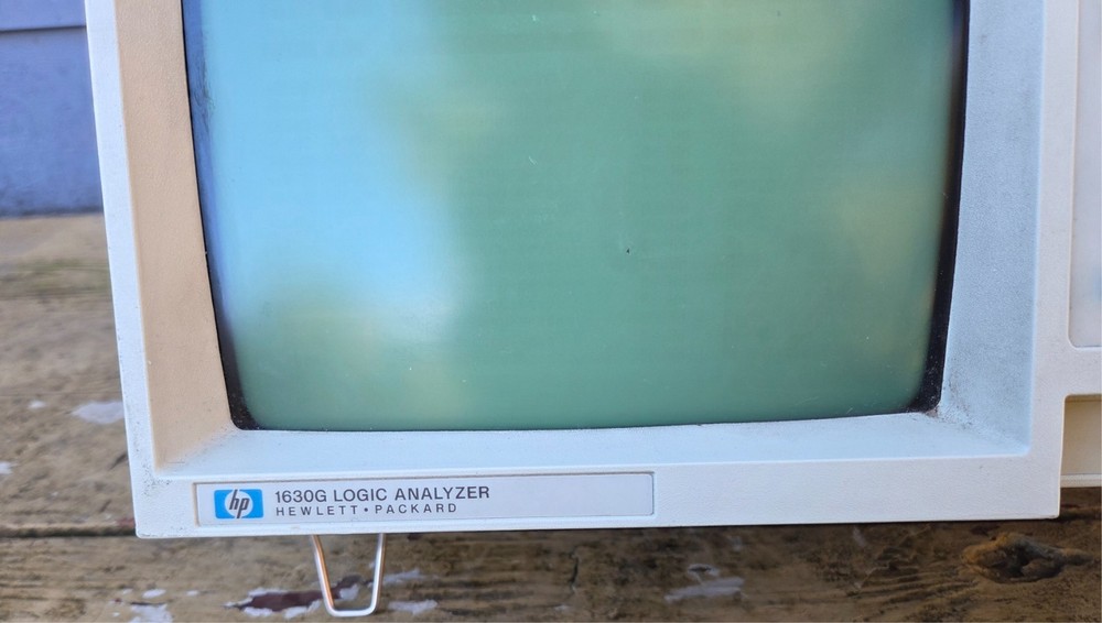 HP 1630G Logic Analyzer + (7) 10272A Probes & Case - Powers On / Project