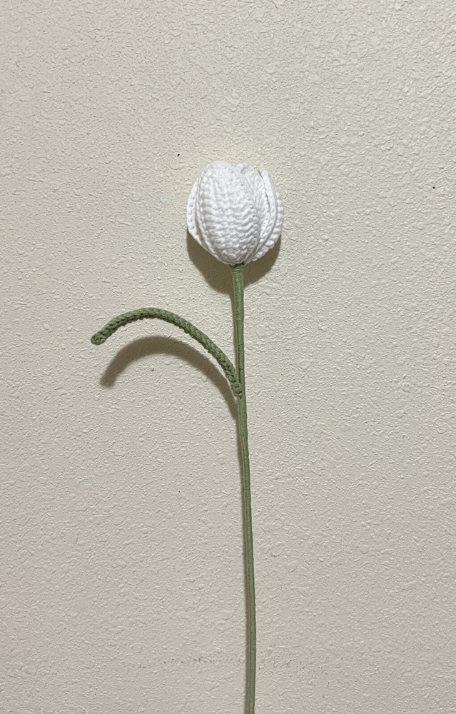 Crochet yarn bouquet