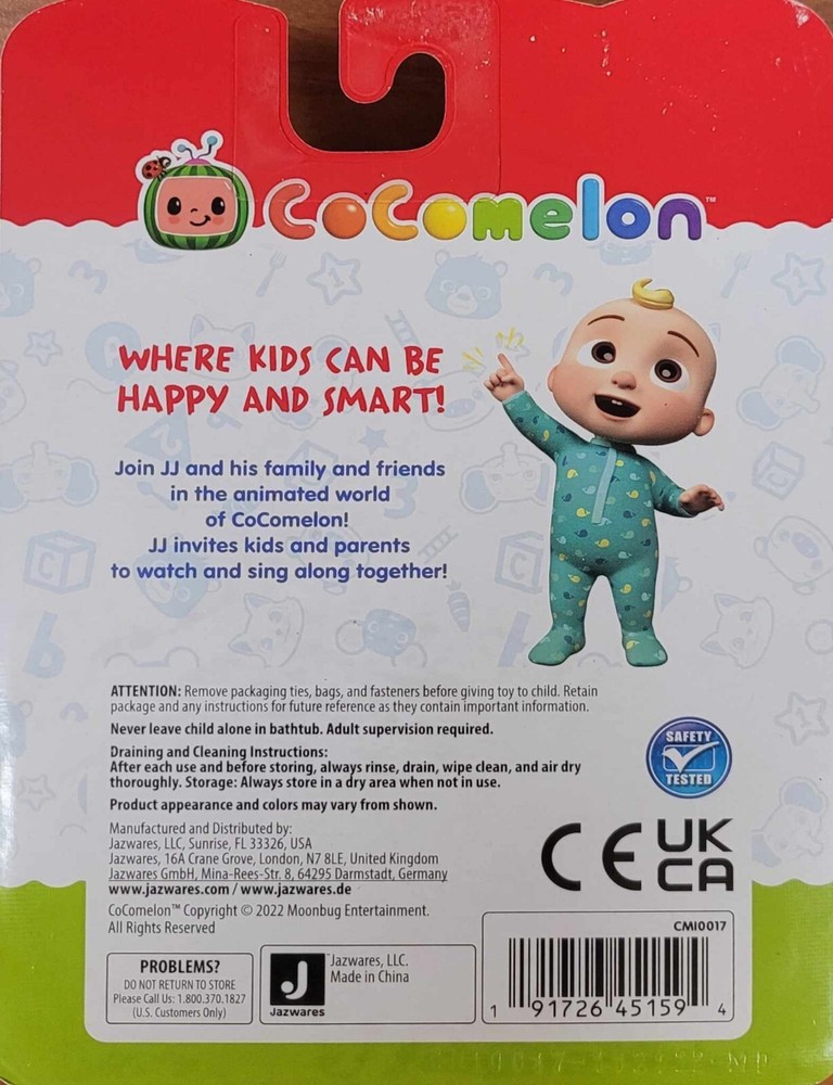 ⭐️NEW⭐️ Cocomelon Water Bobble - Cody