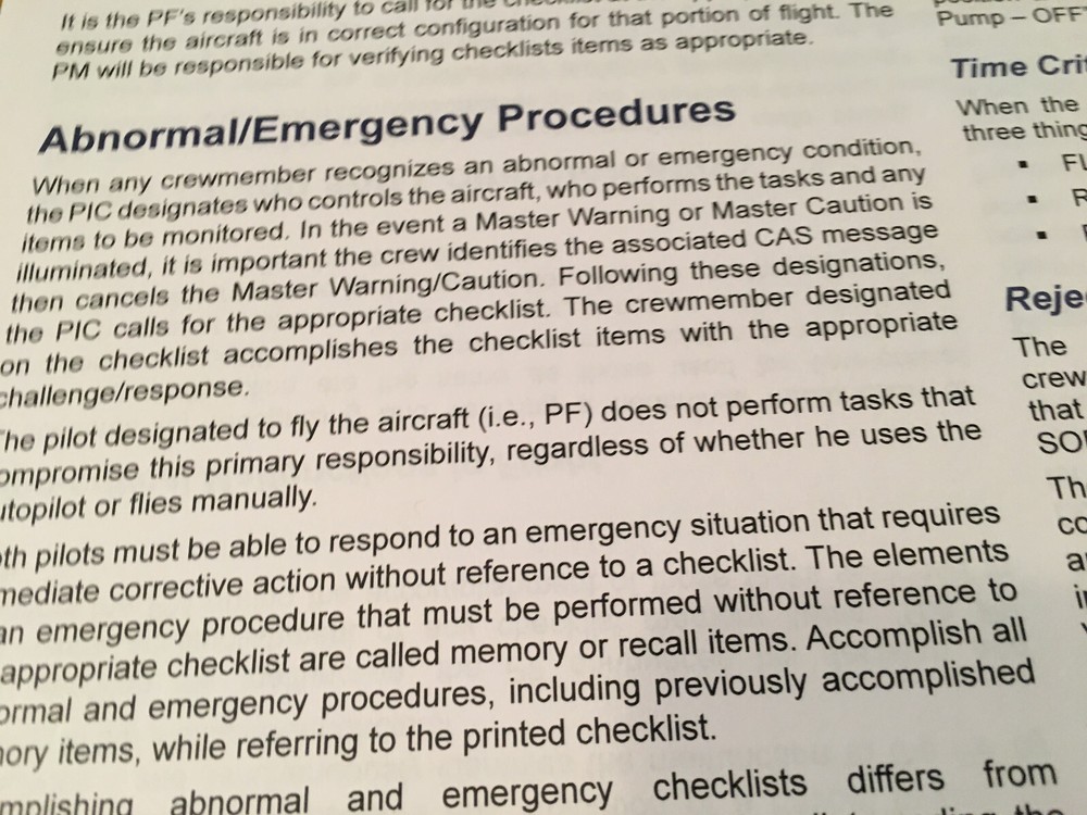 BeechJet 400A Standard Operating Procedures, Maneuvers Booklet Manual
