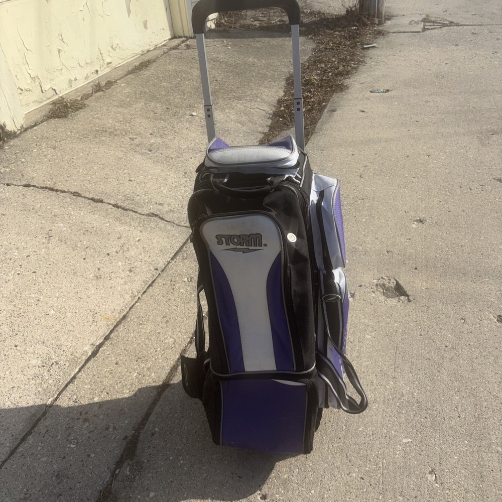 STORM Rolling Thunder 3-ball rolling bowling ball bag - WILL SHIP