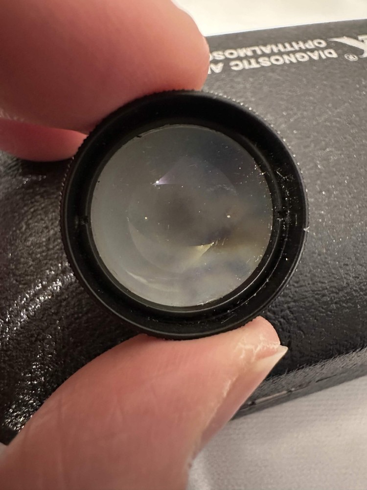 Volk 90D (dptr) Double Aspheric Lens, Ophthalmology/Optometry, Clear, w Case